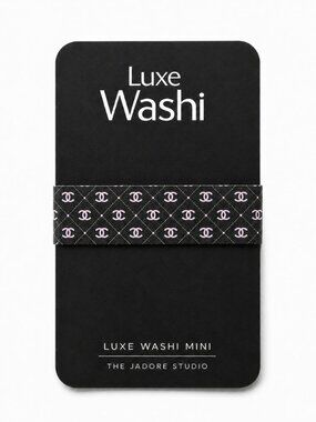 Chanel (Pink) Washi Tape - Luxe Washi Mini